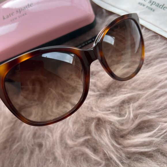 Kate Spade Julieanna/s Brown Tortoise Sunglasses 54-18 ~135 main image 10